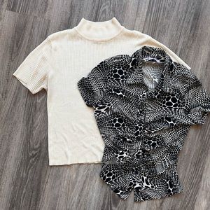 Women’s size small 2 top bundle